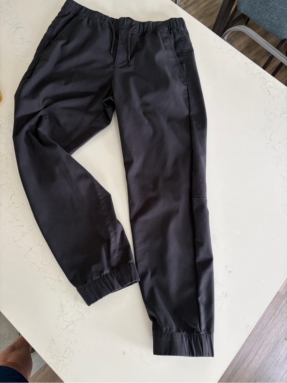 Men's or Women’s Duer  Black Jogger Pants – Casual Elastic Waist